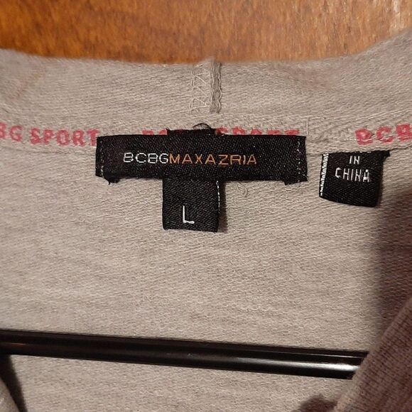 Y2K BCBG Max Azria Bling Hoodie sz L - Picture 4 of 5